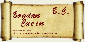 Bogdan Cucin vizit kartica